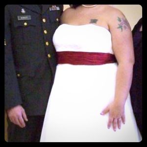 Strapless Wedding dress